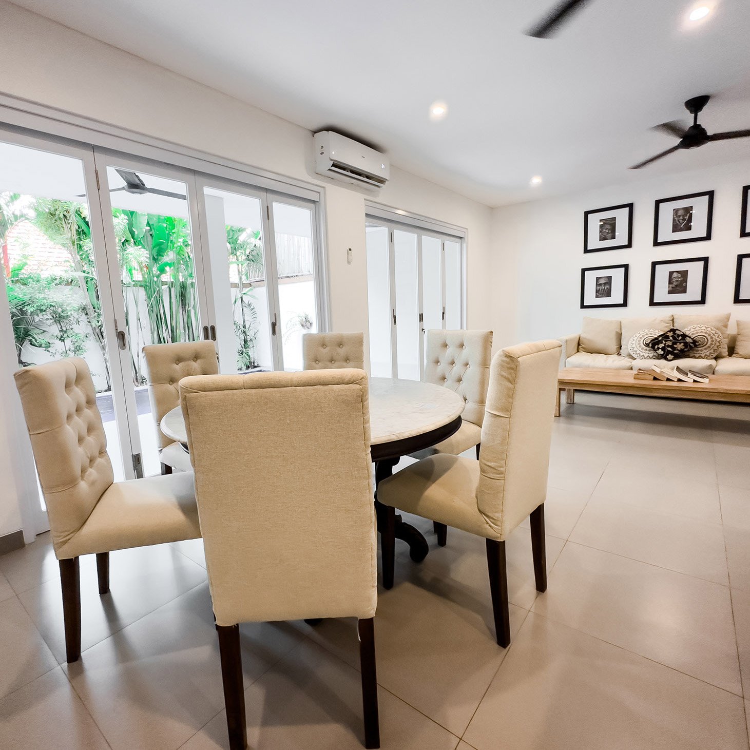 Open living & dining